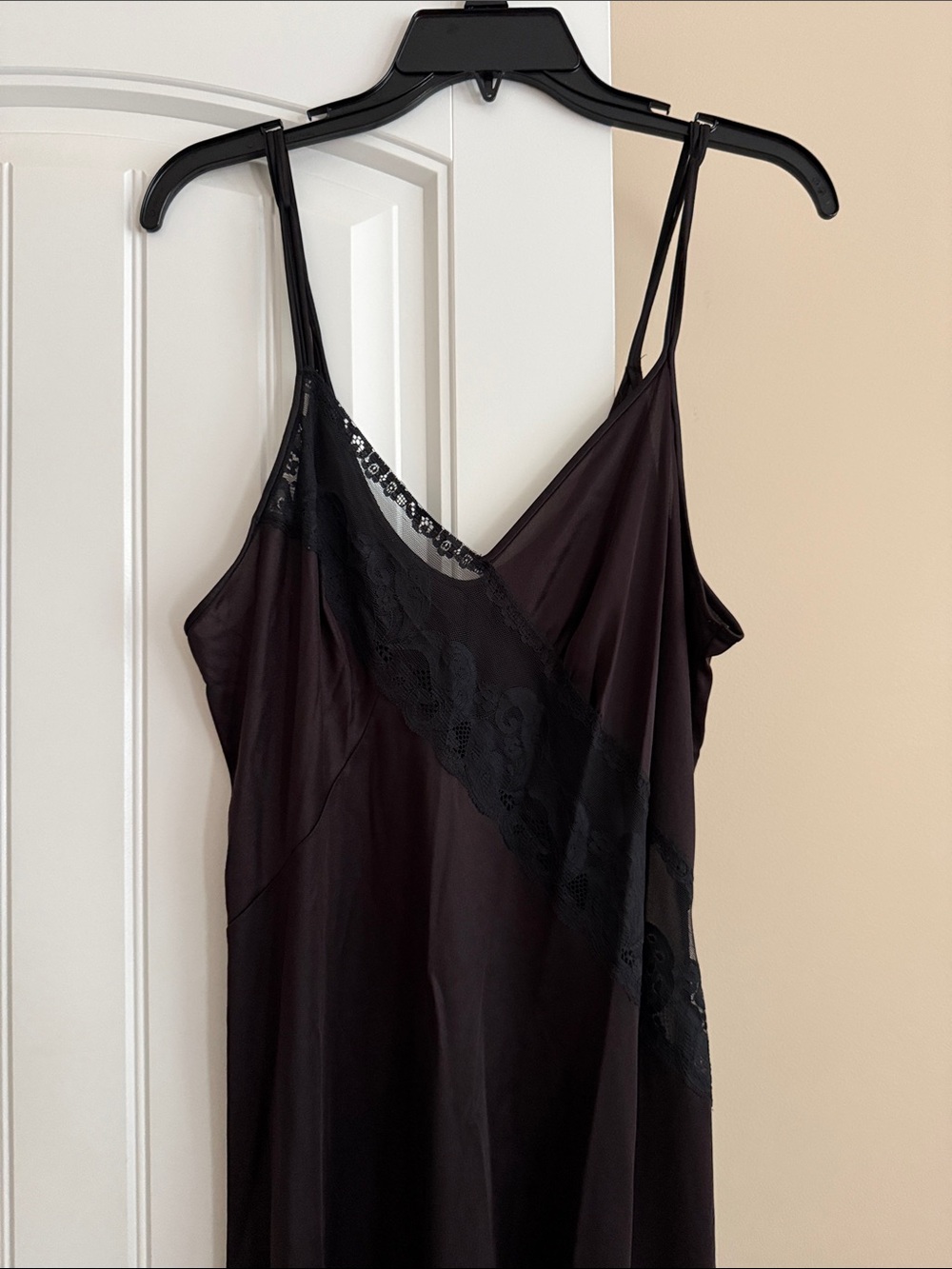 Agent Provocateur Black Lace-Trim Slip - Picture 2 of 6